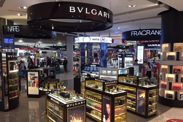 shopping mall cosmetic  project