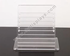 Akrilo knygų demonstravimo stendas